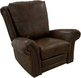 Anzio - Power Swivel Glider Recliner - Rivonia Cocoa