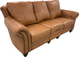 Anzio - Sofa with Power RA & LA Incliners - Jupiter Saddle