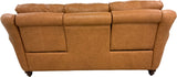 Anzio - Sofa with Power RA & LA Incliners - Jupiter Saddle