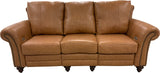 Anzio - Sofa with Power RA & LA Incliners - Jupiter Saddle