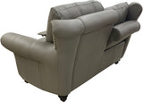 Anzio - Loveseat with Power RA Incliner - Lennon Summer Squalls