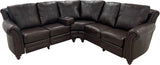Anzio Sectional (Left Arm Loveseat Wedge + Right Arm Loveseat Wedge With Power Incliners In Left & Right Arm Seats)
