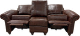 Anzio - Sofa with Power RA & LA Pushback Recliners - Giovanni Torba