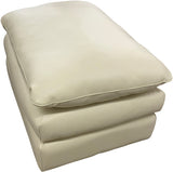 Rafaela - Ottoman - Fendi Vanilla