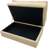 Rafaela - Ottoman 1/2 - Jupiter Oyster