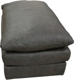 Rafaela - Ottoman 1/2 - Palio Grey