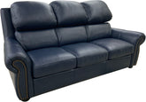 Towne - Sofa 3-Seat - Fendi Cobalt