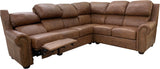 Towne Sectional (Right Arm Sofa With Power Incliner + Square Corner + Left Arm Loveseat)