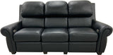 Towne - Sofa with Power RA & LA Incliners - Jupiter Onyx