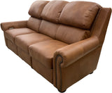 Towne - Sofa with Power RA & LA Incliners - Sequoia Saddle