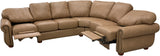Vintage Sectional (Right Arm Sofa Wedge With Pushback Recliner + Left Arm Loveseat Wedge With Pushback Recliner)