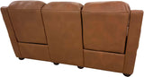 Towne - Sofa with Power RA & LA Incliners - Sequoia Saddle