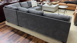 Outlet - Colby Sectional with Sleeper - Fabric