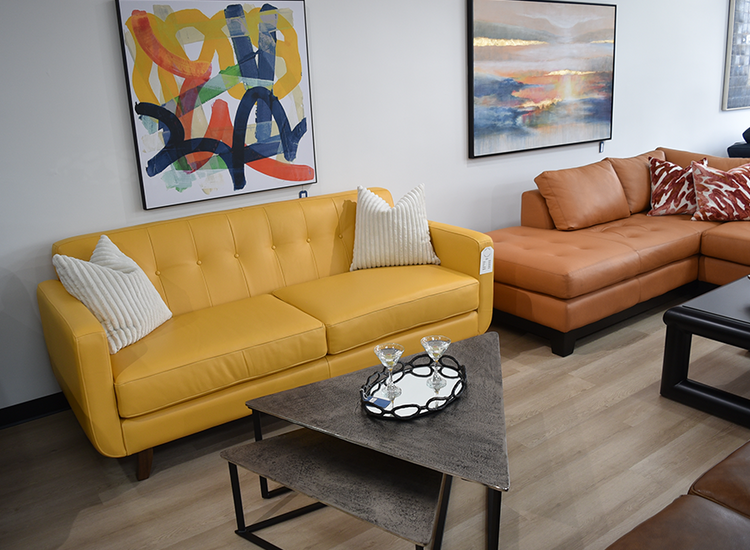The leather sofa company sales