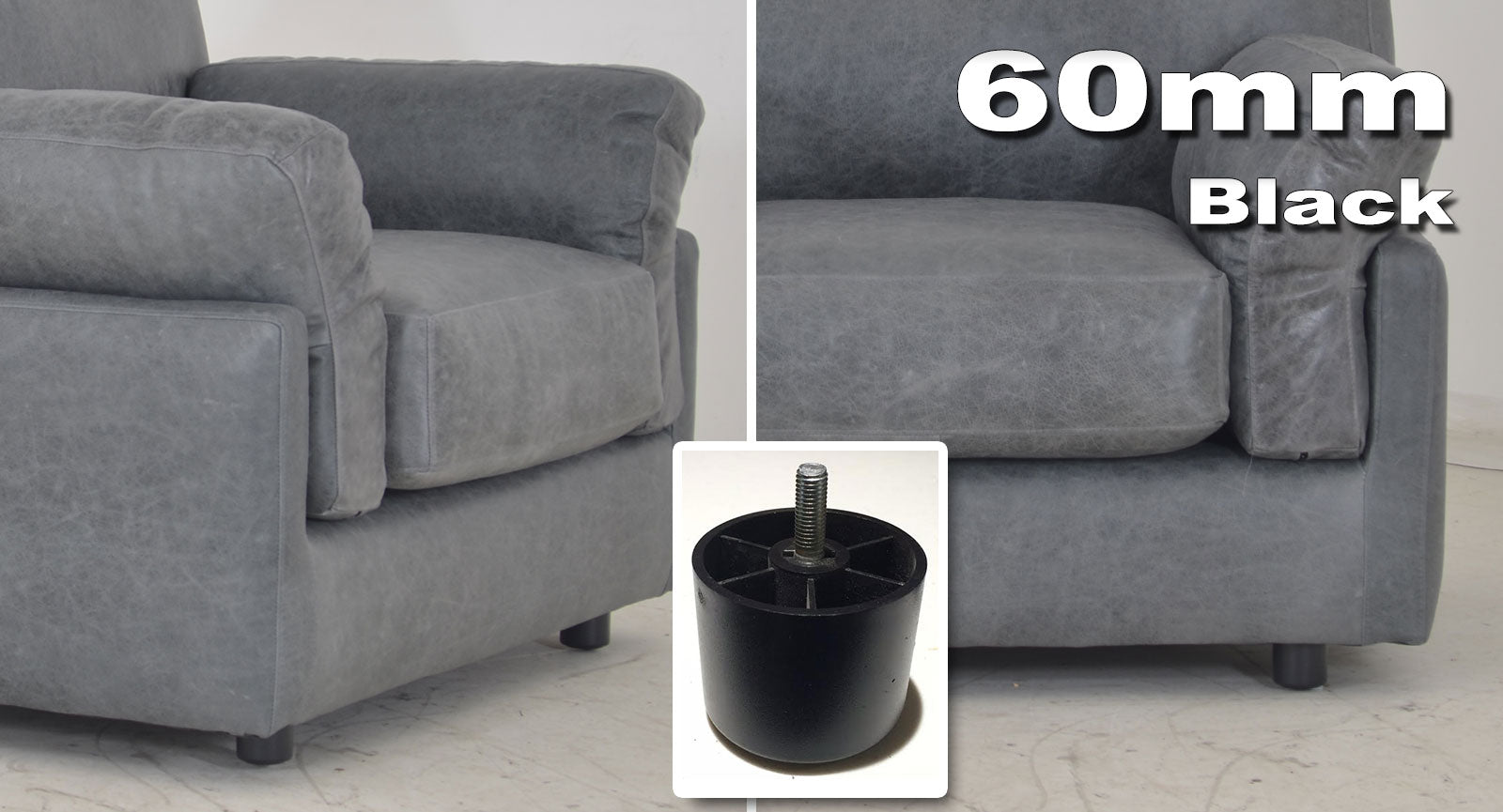 60 MM Black Leg