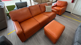 Outlet - Metro Sofa, Chair, Ottoman - Mozart Tiger Lilly