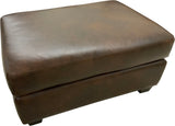 Max Studio - Ottoman - Fellside Mahogany