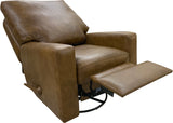 Max Studio - Swivel Glider Recliner - Fellside Bark