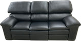 Catera - Sofa with Power RA & LA Catera Recliners - Jupiter Onyx