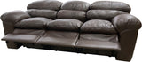 Catera - Sofa with 3 Power Catera Recliners - Fredericksburg Dark Roast