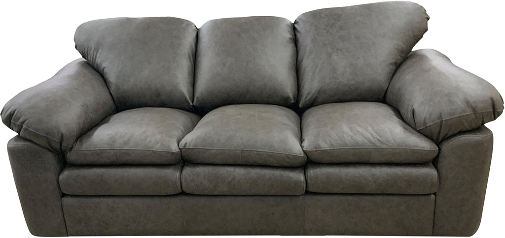 Rafaela - Sofa 3-Seat - Palio Grey – LeatherSofaCo
