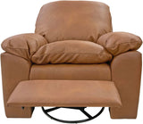 Rafaela - Power Swivel Glider Recliner - Sequoia Saddle