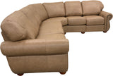 Vintage Sectional (Right Arm Sofa Wedge With Pushback Recliner + Left Arm Loveseat Wedge With Pushback Recliner)